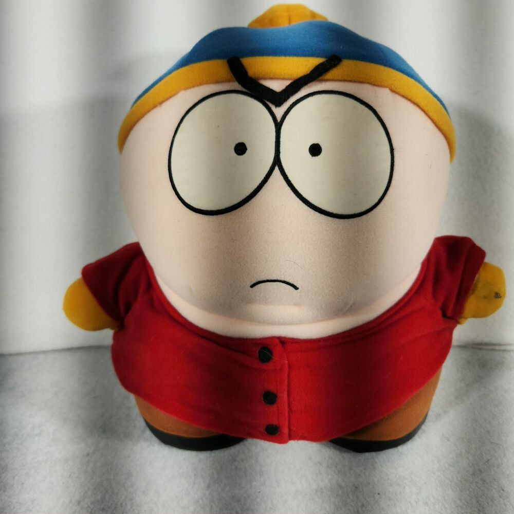 South Park Cartoon Eric  Cartman Talking Plush 12” 1998 AND Sheriff Cartman